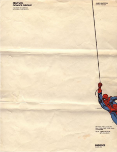 spider-man-letterhead