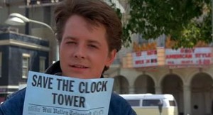 BTTF Clock Tower Flyer