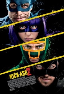 history of the comic book film Kick-Ass 2 International Poster