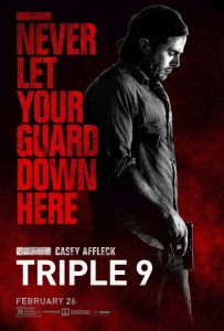 new releases triple 9 poster