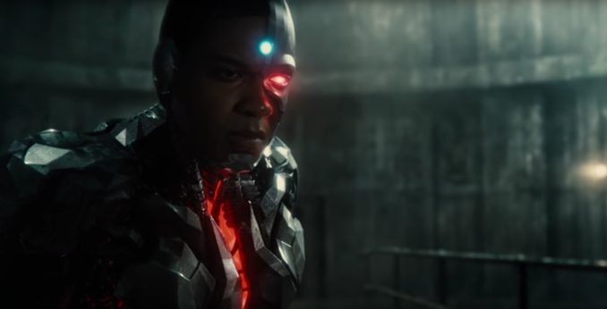 Justice League Cyborg in costume