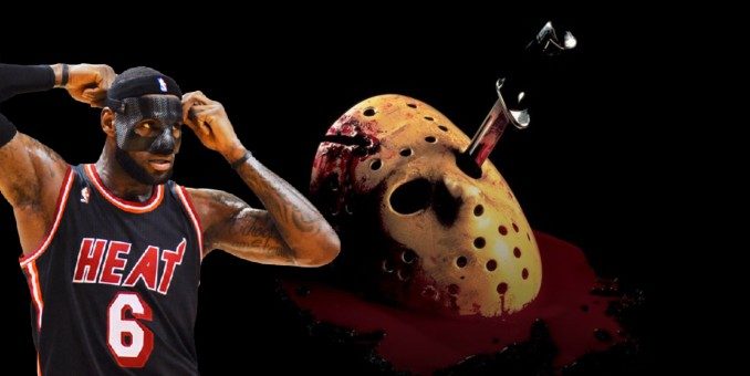 Lebron james friday the hotsell 13th remake