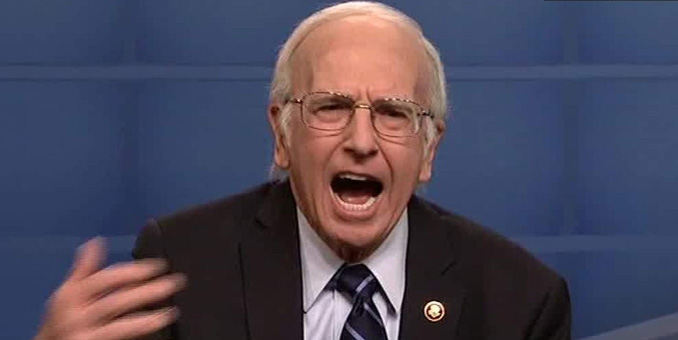 Larry David as Bernie Sanders