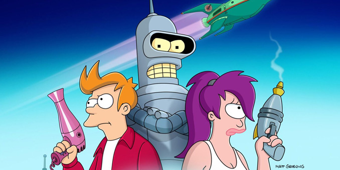 SDCC 2024 futurama