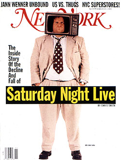 Saturday Night Live Chris Farley New York Magazine